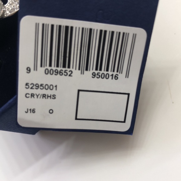 NWT Swarovski Guardian Rhodium Plated Crystal Ring - Picture 8 of 10